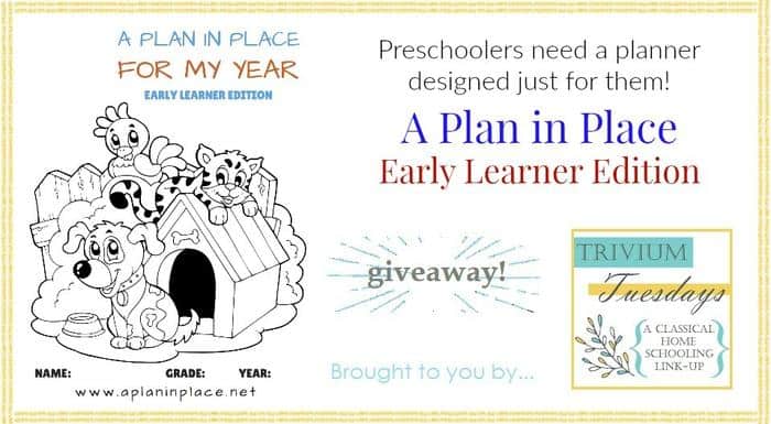 Plan in Place Giveaway
