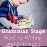 The Well-Trained Mind's chapters 5 and 6 are jammed with useful information about grammar stage reading, writing, arithmetic, setting up notebooks, memorization, and more.