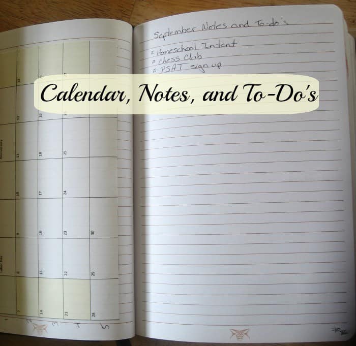 Bullet Journal Style Homeschool Planner