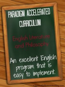 An indepth review of paradigm accelerated curriculum: Literature and philosophy