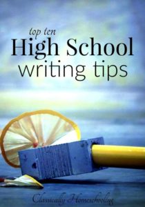 high school writing tips