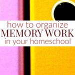 organize daily memory work