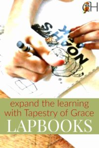 Tapestry of Grace lapbooks 