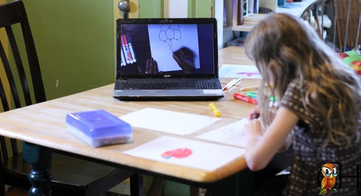 Have you longed for someone to teach art to your kids at home? That's just what Alicia's Masterpiece Society offers. Videos that teach your kids art at home!