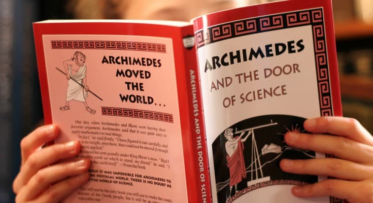 Study the history of science with Beautiful Feet Books. This delightful homeschool science curriculum combines history and science by using living books. Perfect for kids between the 3rd and 7th grades.
