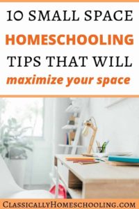 small space homeschool ideas