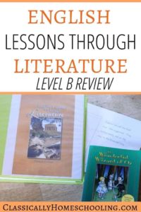 English Lessons Through Literature B review