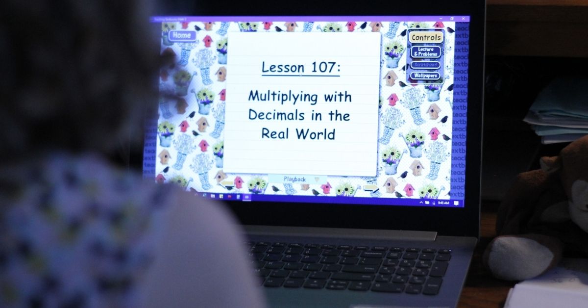 homeschool math for busy moms: teaching textbooks 4.0