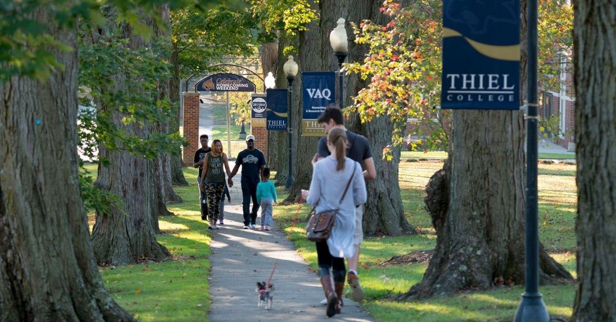 Thiel College is perfect for homeschoolers