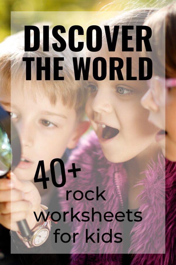 types of rocks worksheets and teaching resources for kids