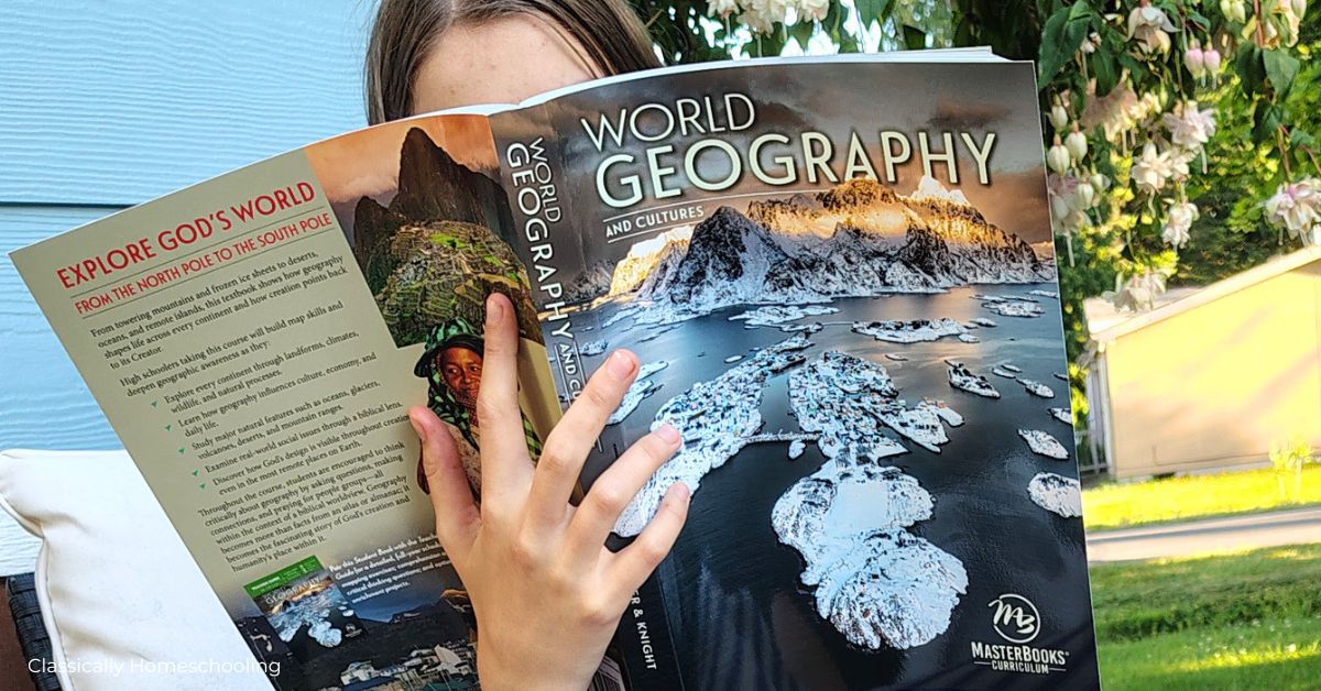 Reading about world geography and cultures